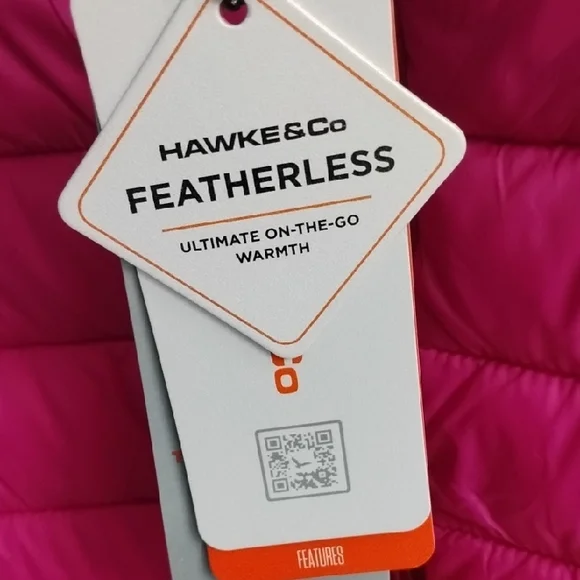 NWT ✨ Hawke & Co ✨ Gorgeous Women's Fuchsia Quilted Vest Size Small - Picture 4 of 6